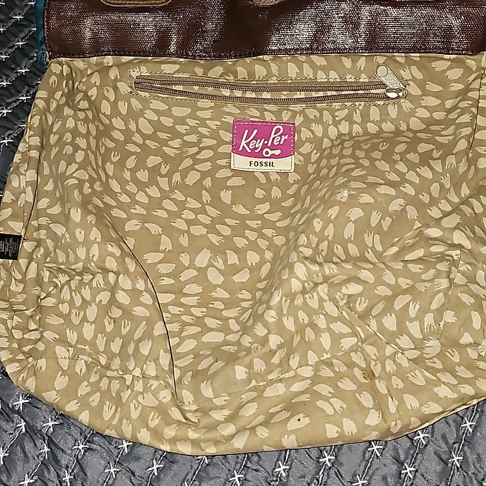 FOSSIL tote - Picture 6 of 8